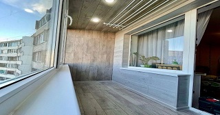 Обшивка лоджии Соликамск цена от 205 руб. м/2.